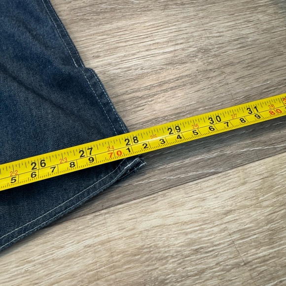 Foxcroft denim non iron, shaped fit button up 20W - Picture 15 of 15